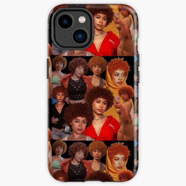 Ice Spice collage poster tribute design 2022 iPhone Tough Case RB1608 product Offical ice spice Merch