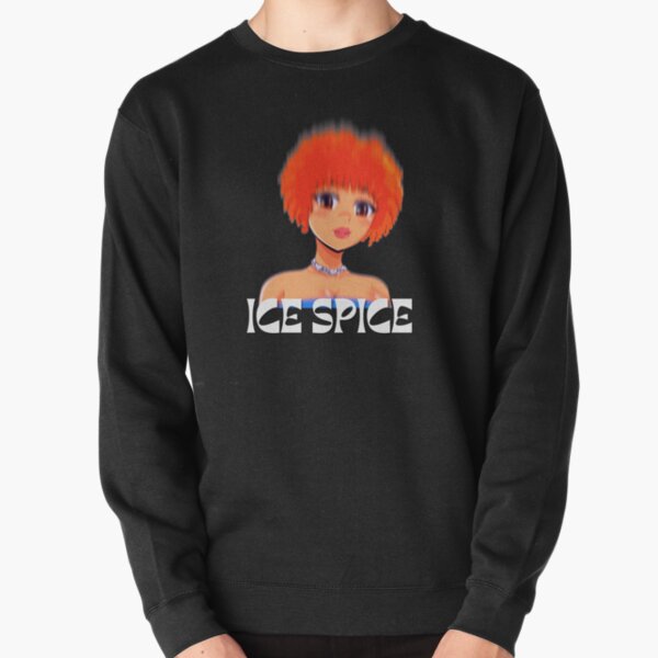 Ice Spice Sticker Pullover Sweatshirt RB1608 product Offical ice spice Merch
