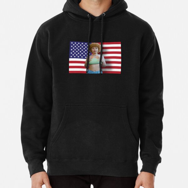 Ice Spice Flag Pullover Hoodie RB1608 product Offical ice spice Merch