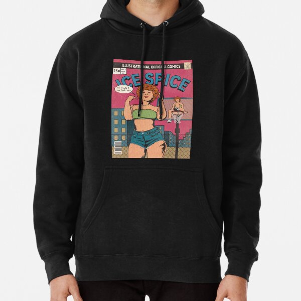 ice spice comic art Pullover Hoodie RB1608 product Offical ice spice Merch