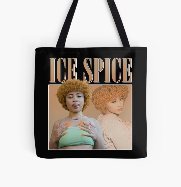 Vintage Ice Spice All Over Print Tote Bag RB1608 product Offical ice spice Merch