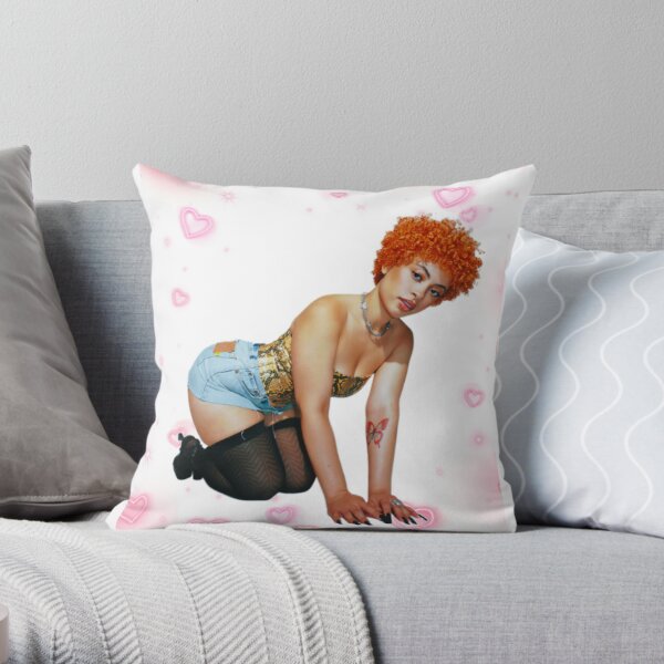 Ice spice merch Throw Pillow RB1608 product Offical ice spice Merch