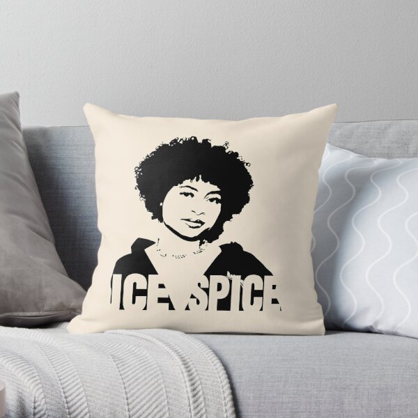 Ice Spice rapper designs  Throw Pillow RB1608 product Offical ice spice Merch