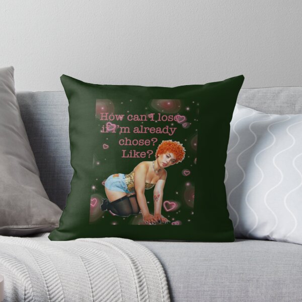 Ice spice merch Throw Pillow RB1608 product Offical ice spice Merch