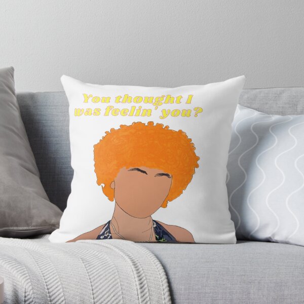 Ice Spice you thought I was feelin you? Throw Pillow RB1608 product Offical ice spice Merch