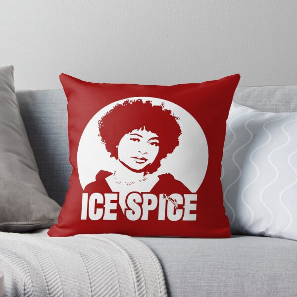 Ice Spice rapper art Throw Pillow RB1608 product Offical ice spice Merch