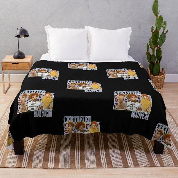 Ice Spice Certified Munch Throw Blanket RB1608 product Offical ice spice Merch