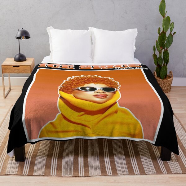 Ice Spice Retro Throw Blanket RB1608 product Offical ice spice Merch
