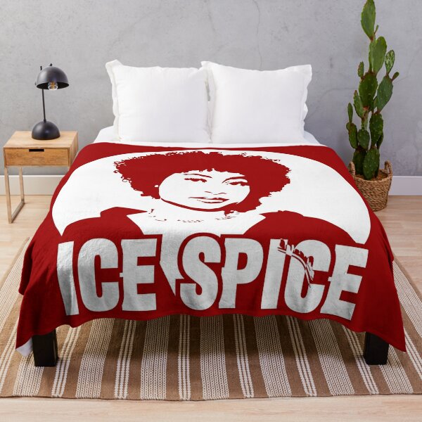 Ice Spice rapper art Throw Blanket RB1608 product Offical ice spice Merch