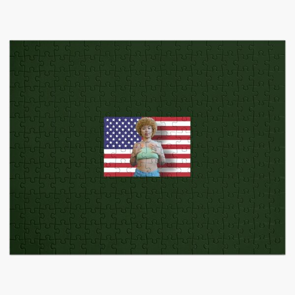 Ice Spice Flag Jigsaw Puzzle RB1608 product Offical ice spice Merch
