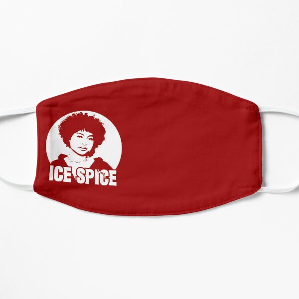 Ice Spice rapper art Flat Mask RB1608 product Offical ice spice Merch